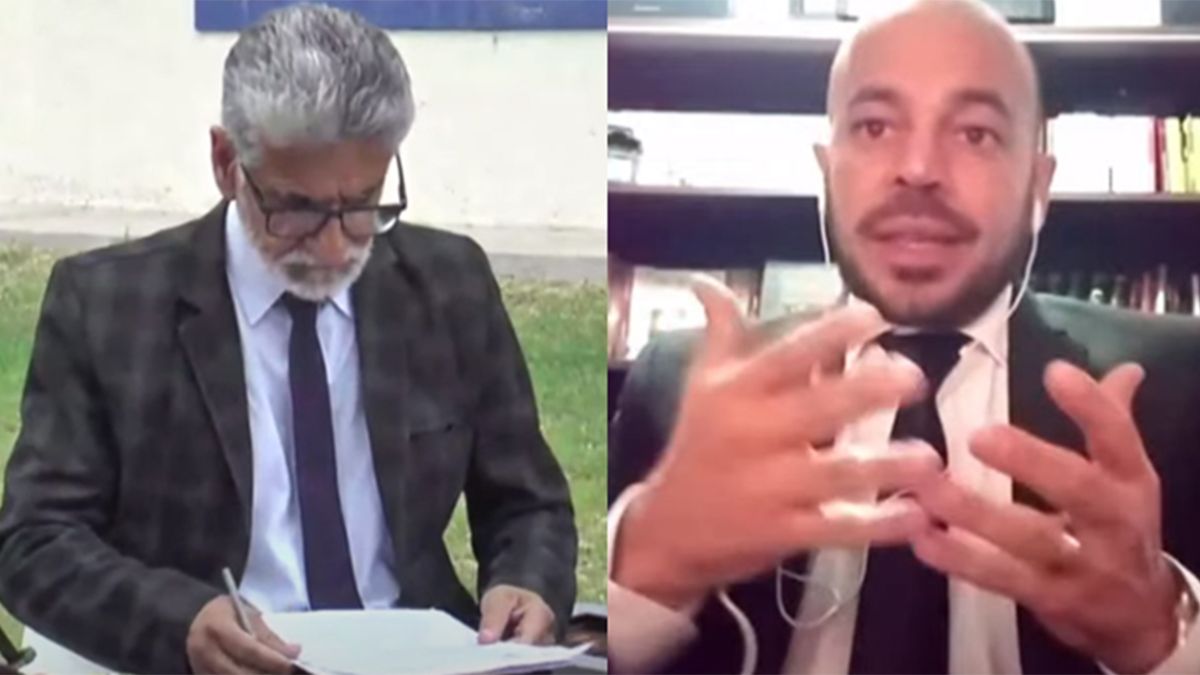 Daniel Romero y José Manuel Fiz, abogados de Cacho Garay y Verónica Macías.