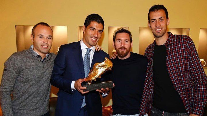 Luis Suárez ganó su segunda Bota de Oro