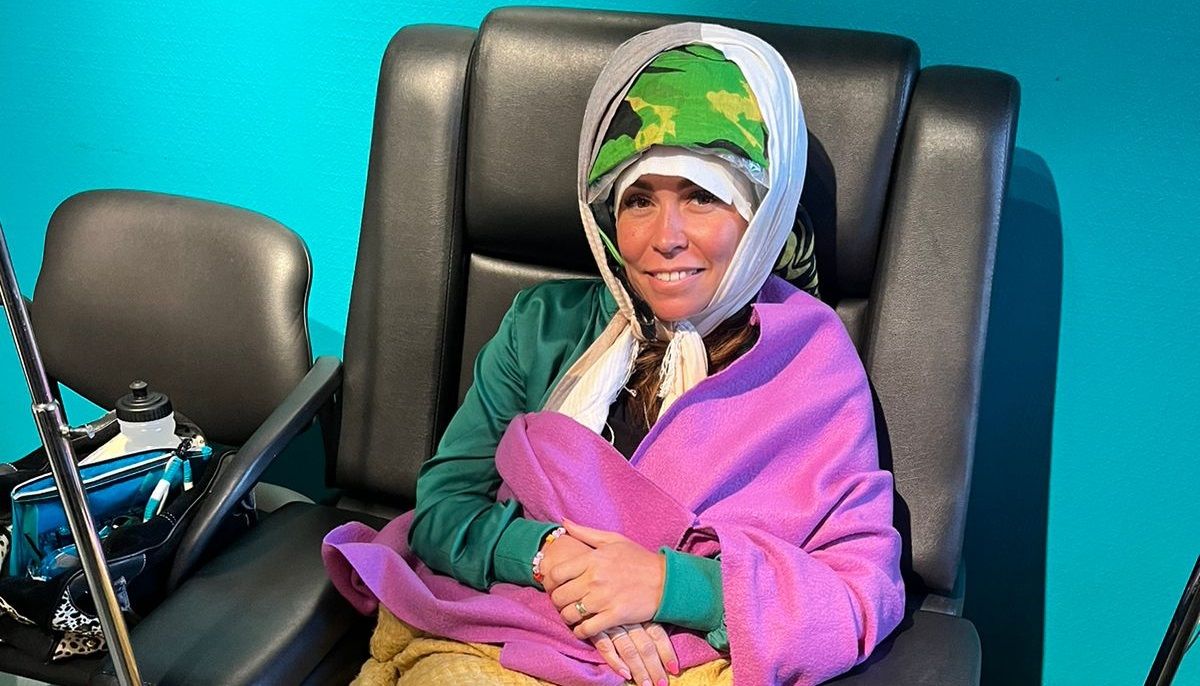 Romina Terranova usó cascos fríos durante la quimioterapia y evitó la caída de su pelo