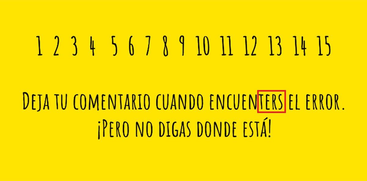 Sí, sí. Se trata de un error de tipeo. Sí, sí. Se trata de un error de tipeo.