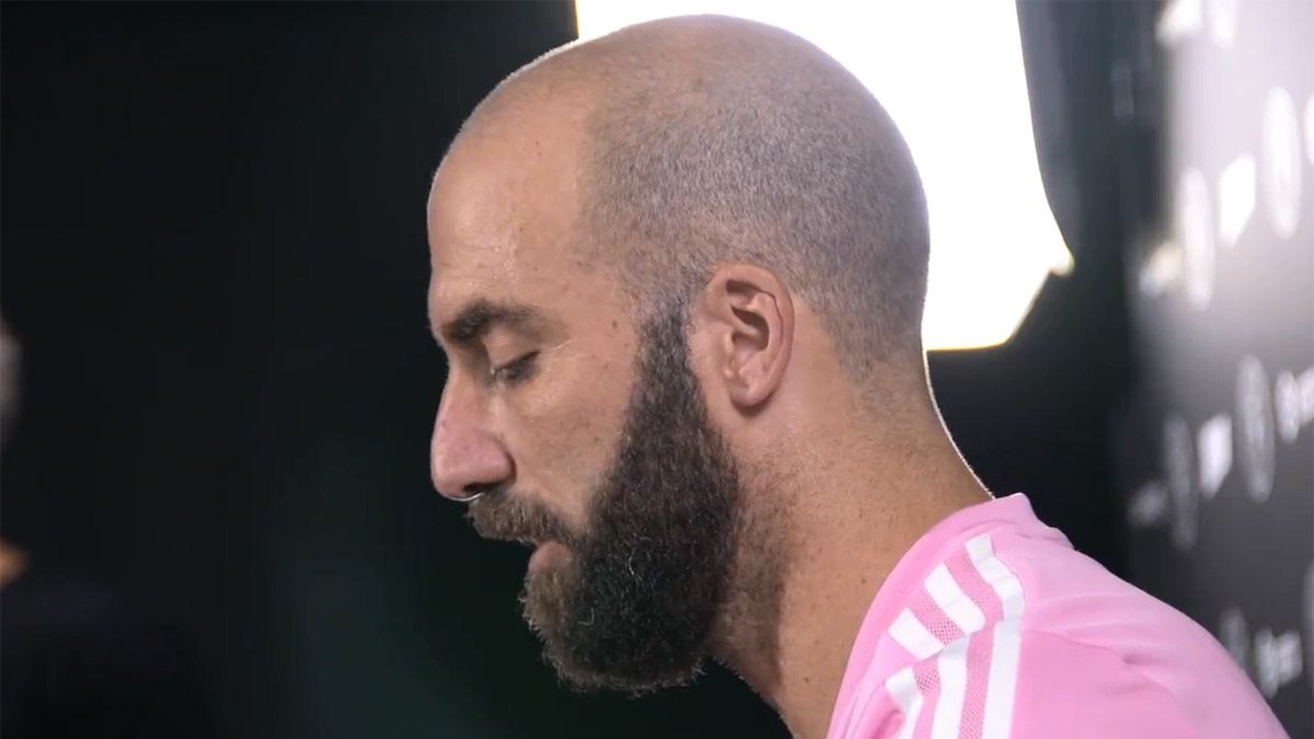 El Pipita Higuaín, un verdadero goleador de raza.
