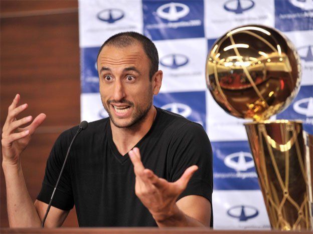 Manu llegó a Argentina y confía en que estará en el Mundial