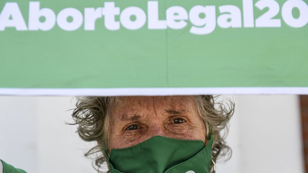 Manifestaciones a favor del aborto legal se regitraron en varios puntods del país.