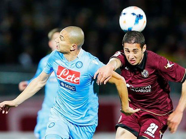 Napoli y Livorno repartieron puntos en el Norte de Italia