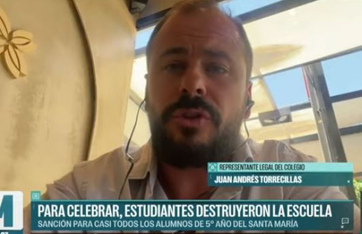 Juan Andr&eacute;s Torrecillas, respresentante legal del colegio Santa Mar&iacute;a.