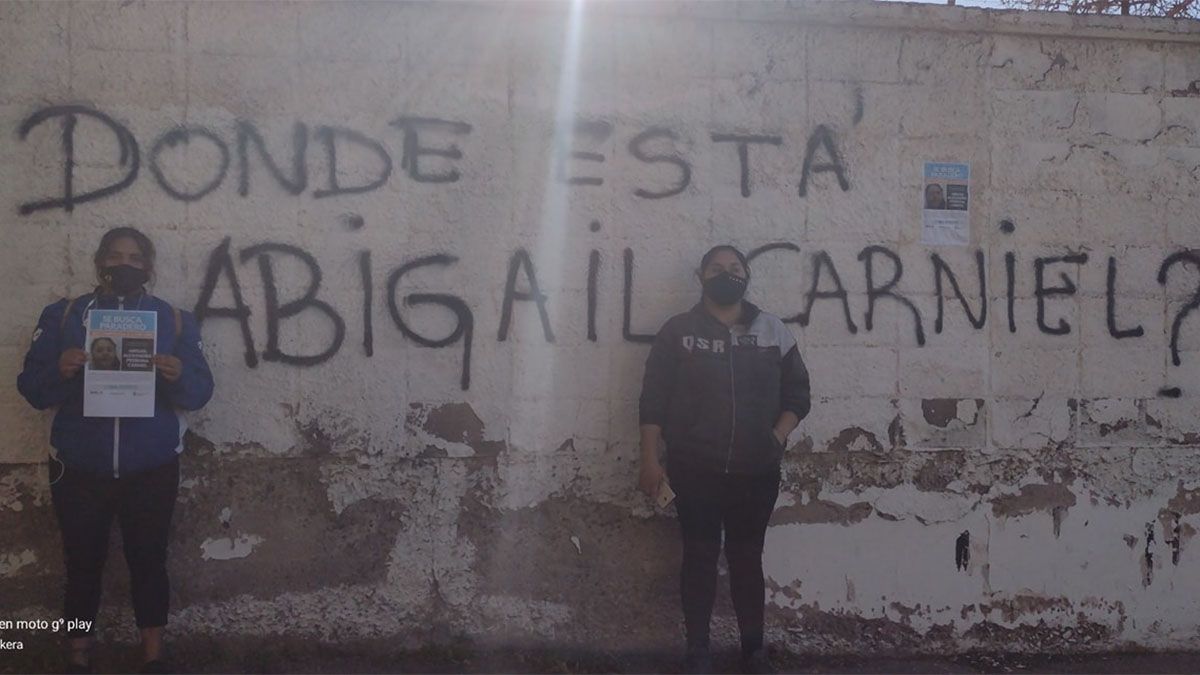 A tres meses y medio de la desaparición de Abigail, no se sabe dónde está ni qué le pasó.