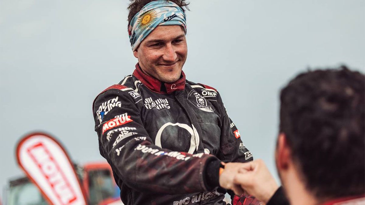 Bruno Jacomy, único mendocino en el Rally Dakar.