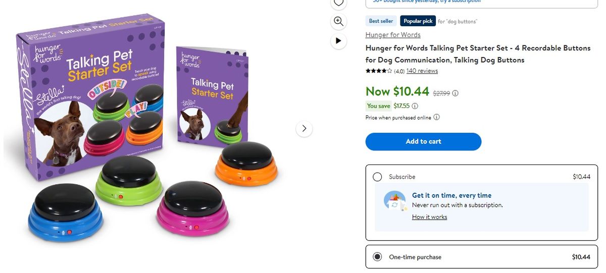 La oferta de Walmart por el Mes de las Mascotas. La oferta de Walmart por el Mes de las Mascotas.