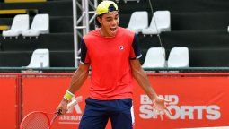 Francisco Cerúndolo pasó a la final en Brasil