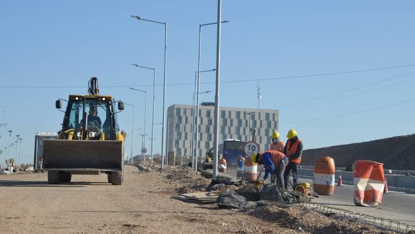 Las obras del primer tramo de la Ruta panamericana ya tiene un avance del 70%