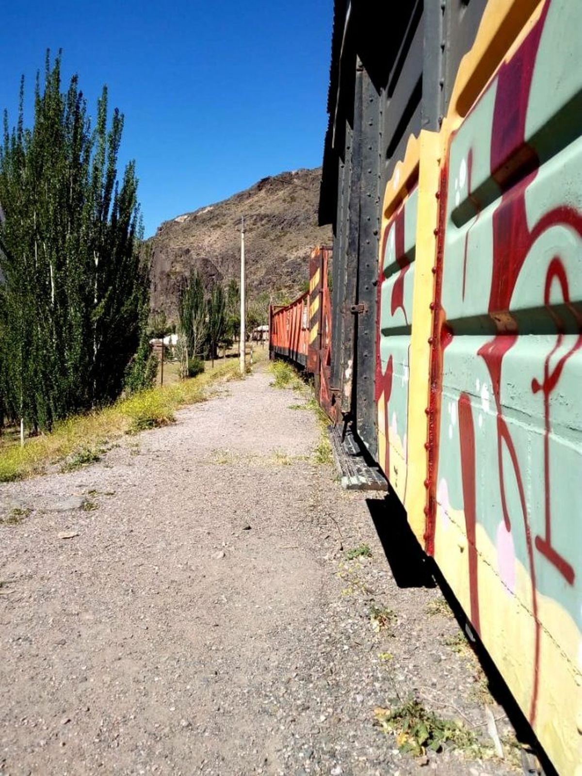 El ferrocarril trasandino marcó a fuego la historia de Polvaredas.
