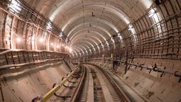 el tunel gigante en el que 23 tuneladoras excavaron al mismo tiempo y rompieron un record mundial