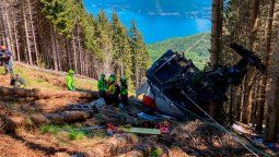 Tragedia en Italia: cayó un teleférico y hay nueve muertos