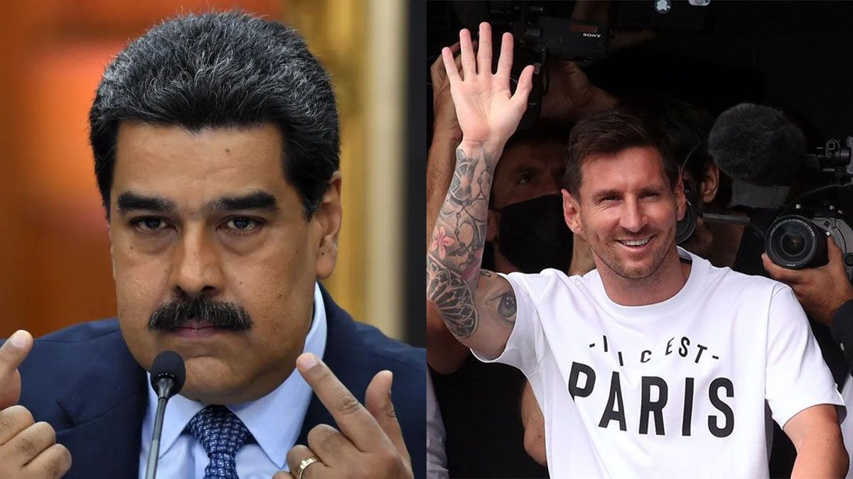 Maduro se conmovió con Messi y criticó con dureza al Barça