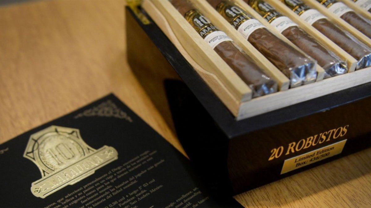 Lanzaron los habanos Maradona a un precio alto