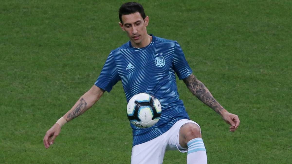 Ángel Di María acumula 102 partidos y 20 goles en la Selección.