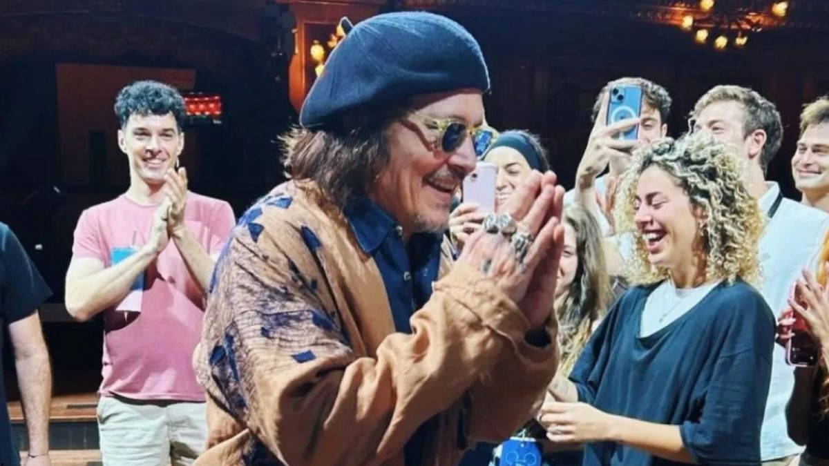 En fotos: el encuentro de Johnny Depp con una famosa celebridad de Argentina que sorprendió a todos