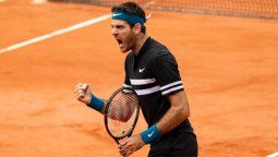 Del Potro sigue a pasos firmes en Roland Garros
