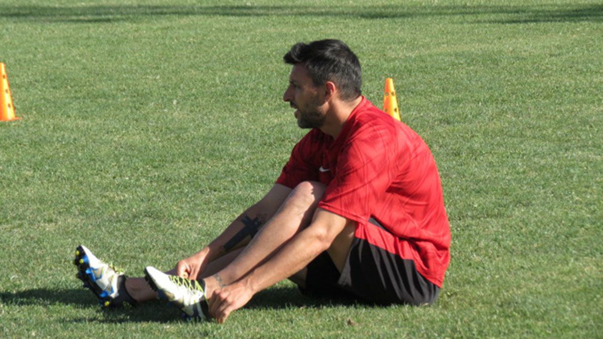 Nico Aguirre está muy ilusionado con lograr el ascenso al Federal A.