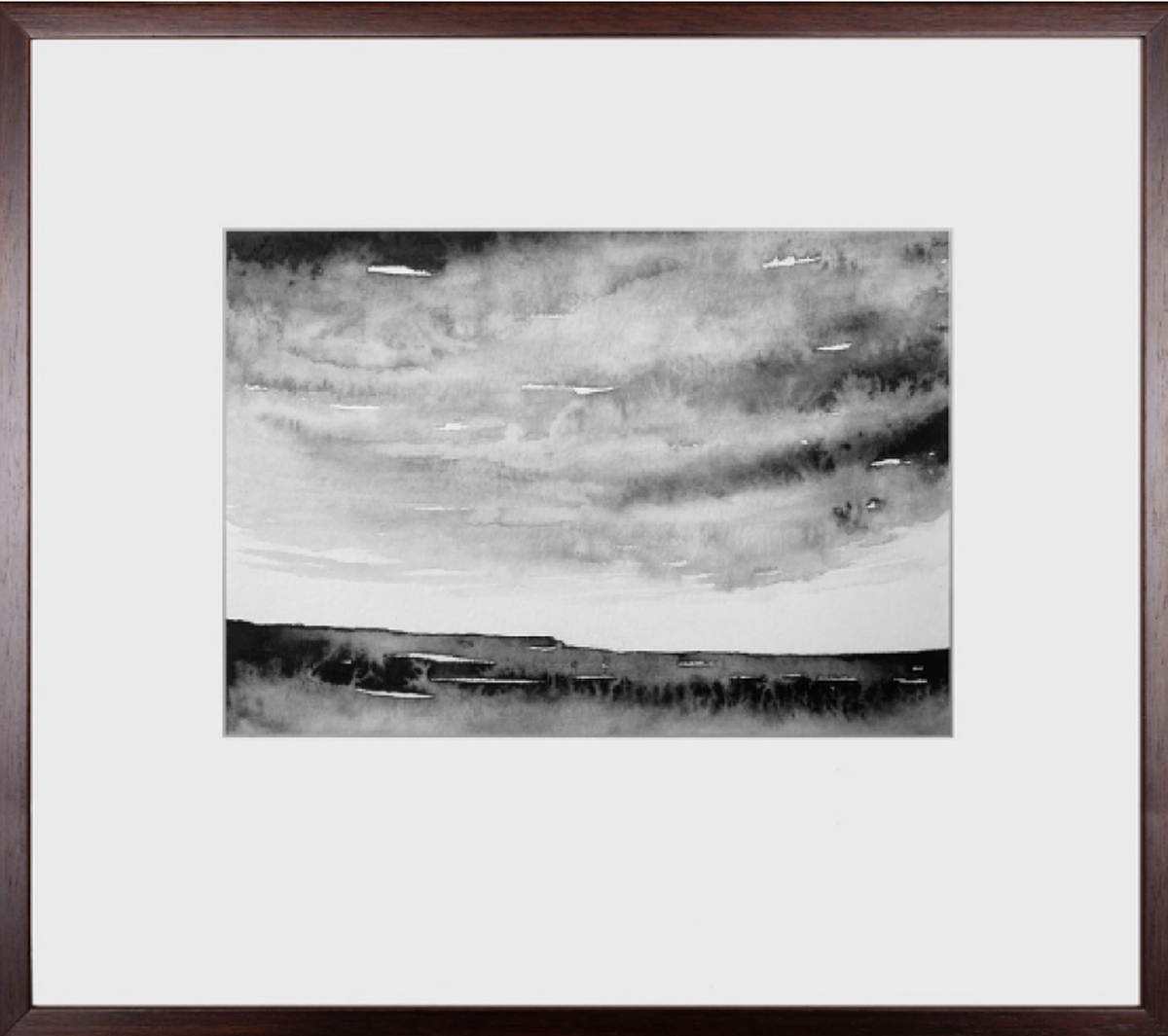 La primera acuarela de las cuatro que integran la serie "Sin título", de Máximo Pedraza, que adquirió Mendoza para su patrimonio cultural. La primera acuarela de las cuatro que integran la serie "Sin título", de Máximo Pedraza, que adquirió Mendoza para su patrimonio cultural.