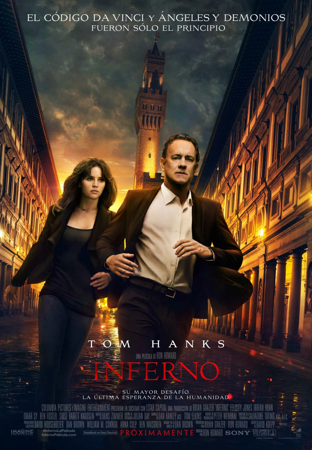 Tremenda película. Es Inferno, interpretada magistralmente por Tom Hanks. Tremenda película. Es Inferno, interpretada magistralmente por Tom Hanks. 