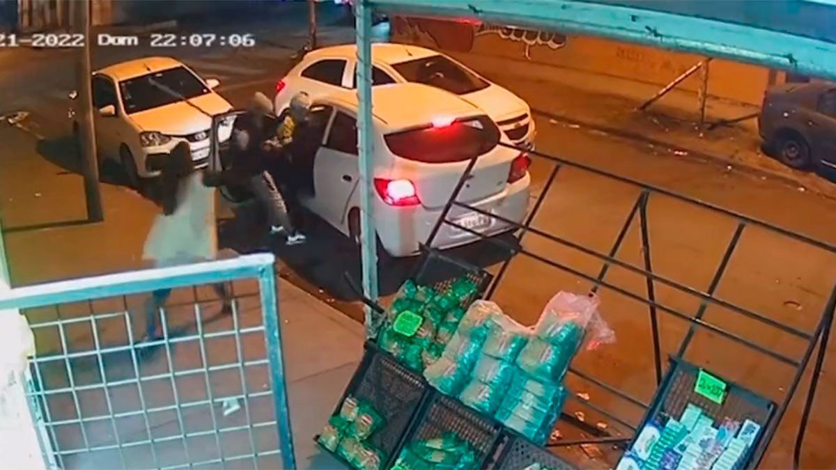 El dramático momento ocurrió en la localidad de San Justo el domingo por la noche.