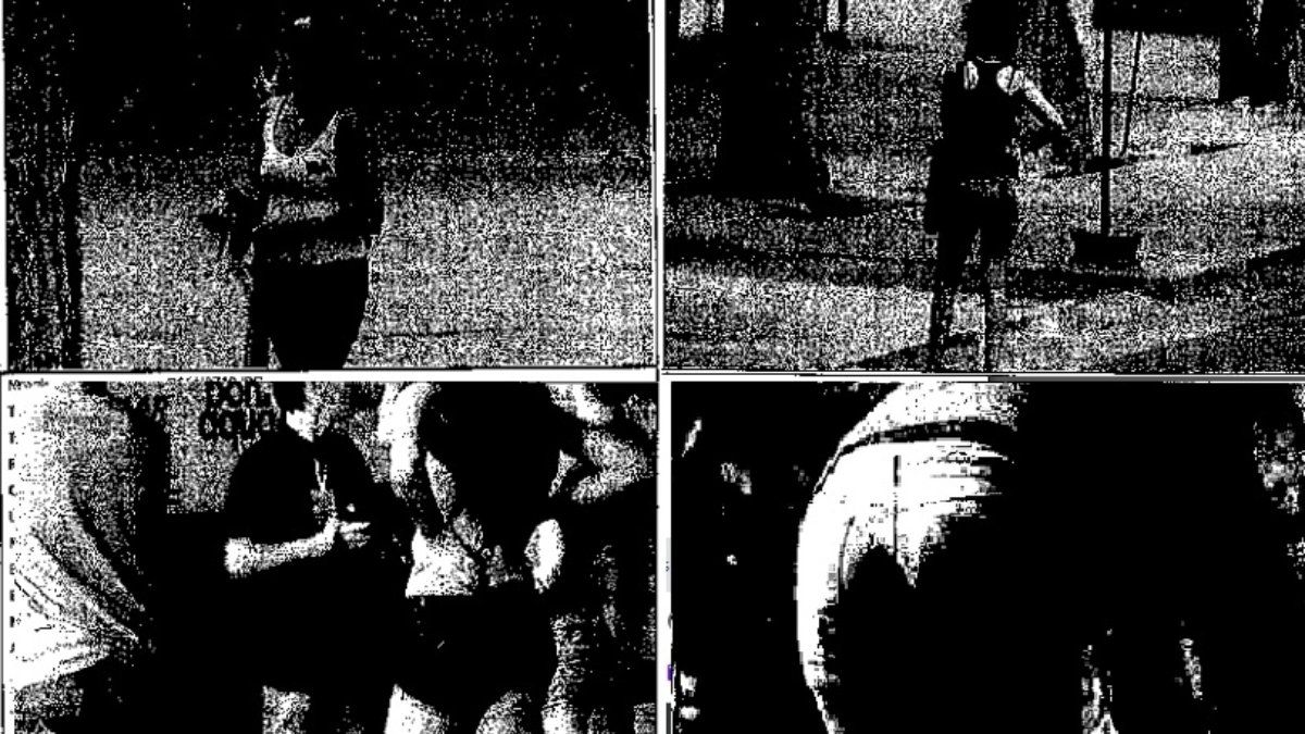 Las fotos sacaba en la vía pública el condenado por abuso sexual.