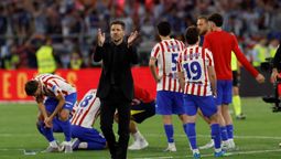 Diego Simeone volvió a caer en una definición con el Atlético Madrid.