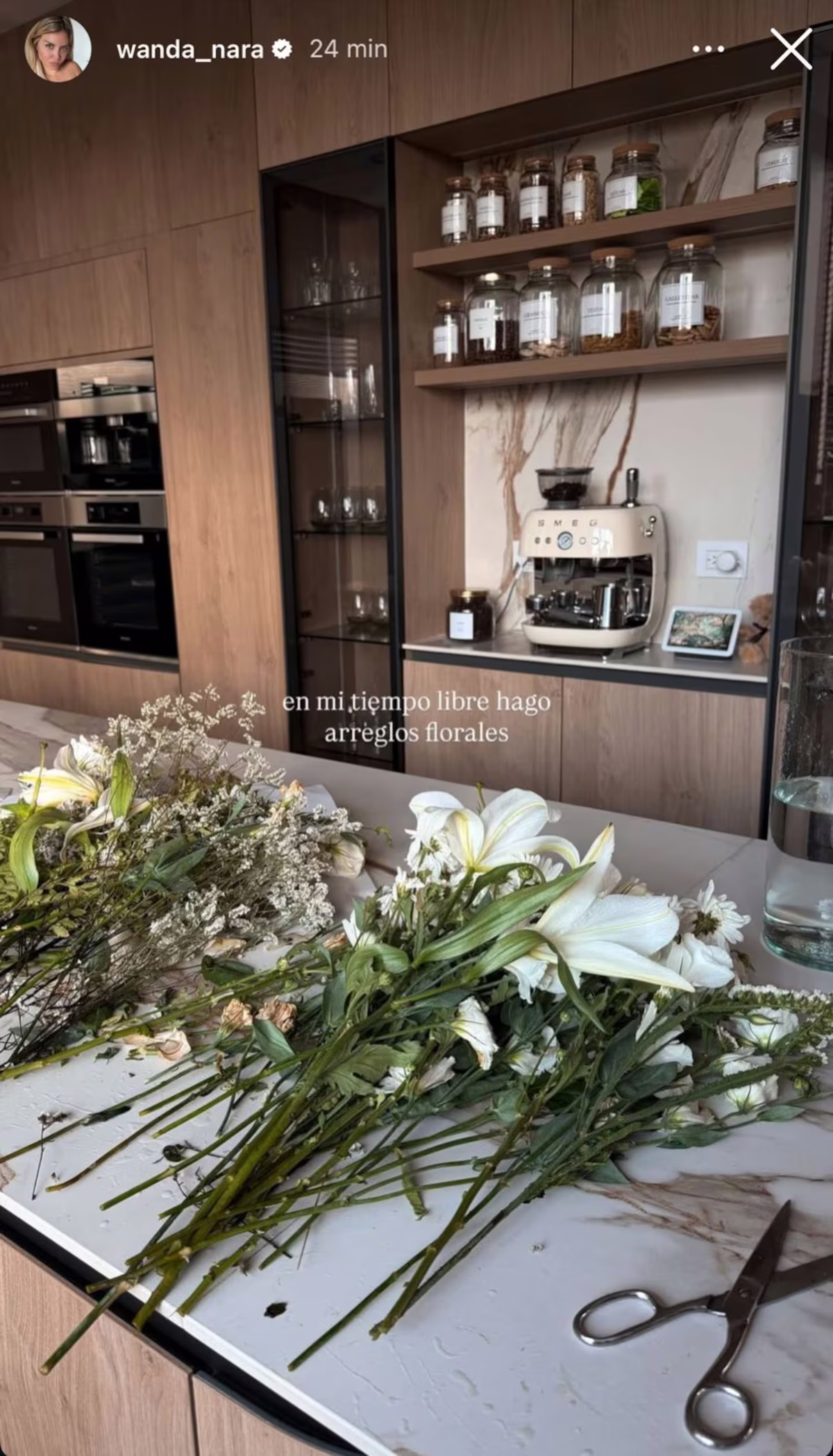 El hobby desconocido de Wanda Nara. El hobby desconocido de Wanda Nara.