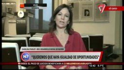 Para Stanley la prioridad del Gobierno es cumplir con la pobreza cero