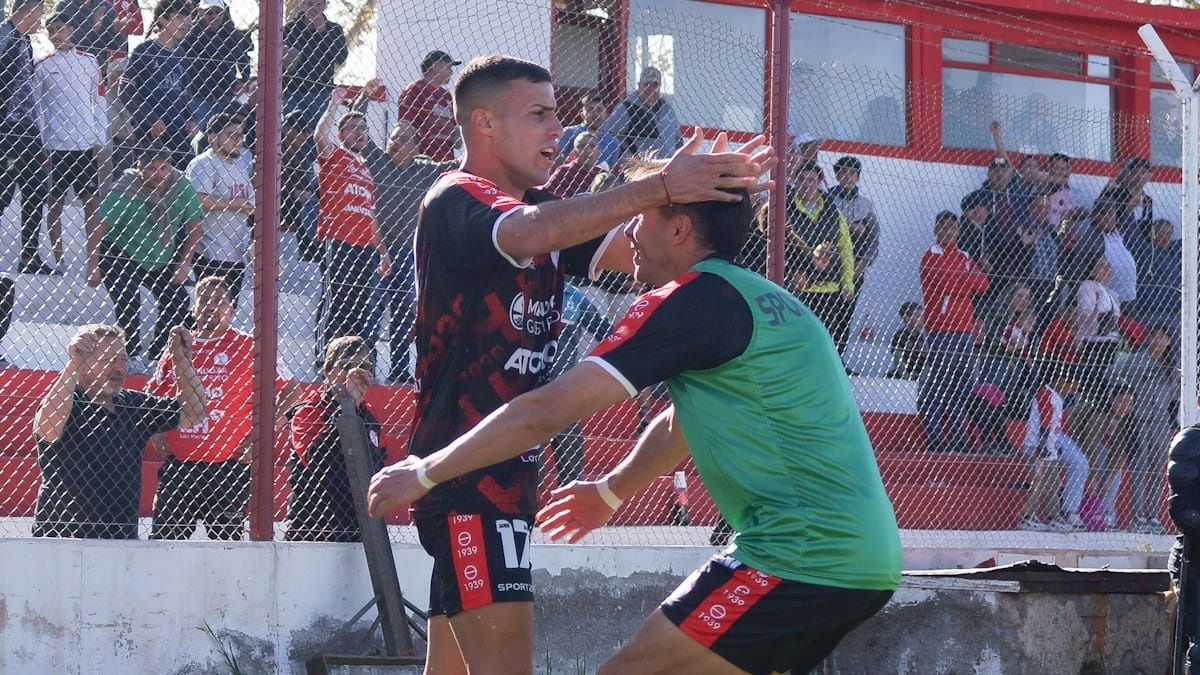 Lucas Leguizamón sintió mucha felicidad por el gol que marcó en Huracán Las Heras.
