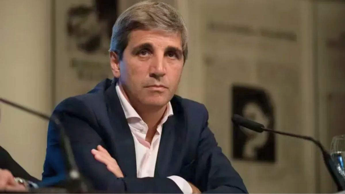 El ministro de Economía, Luis Caputo. El ministro de Economía, Luis Caputo.