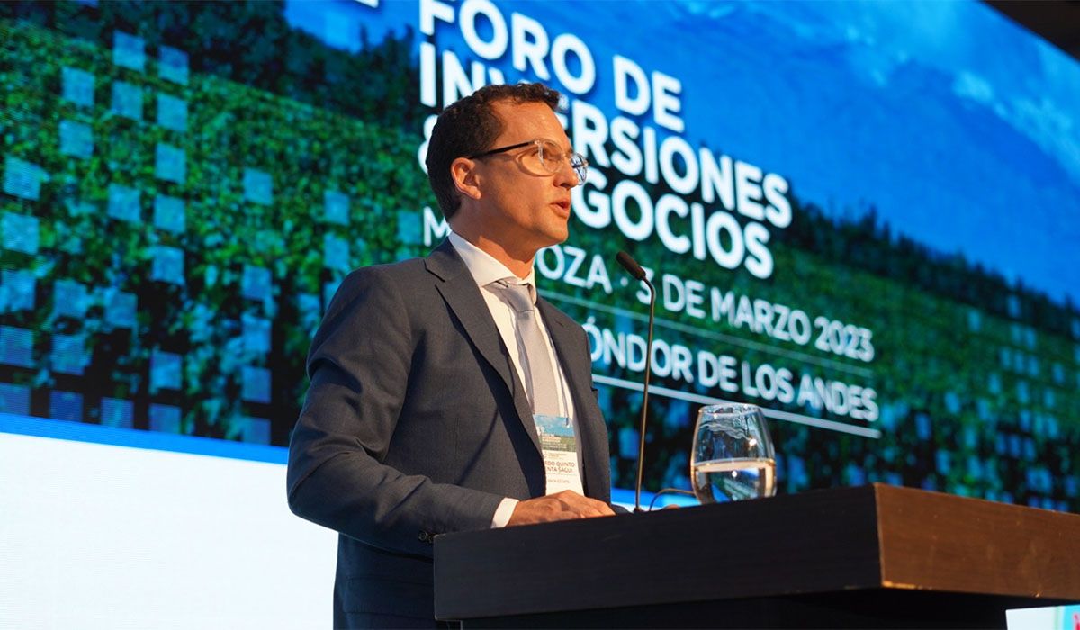 El bodeguero Eduardo Pulenta es el anfitrión del Foro de Inversiones y Negocios en Mendoza. El bodeguero Eduardo Pulenta es el anfitrión del Foro de Inversiones y Negocios en Mendoza.