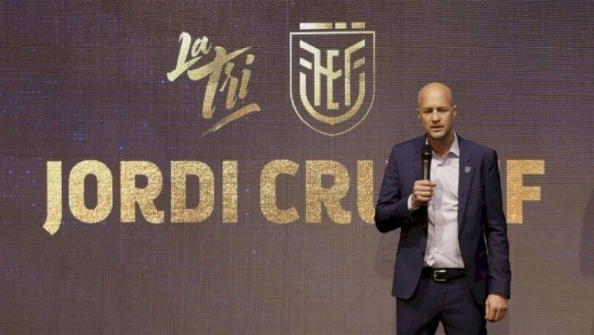 Jordi Cruyff es el nuevo director técnico de la selección de Ecuador