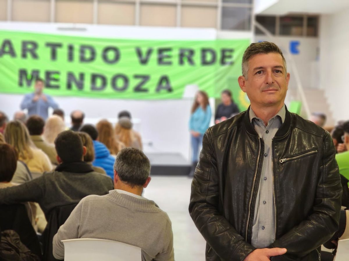 Marcelo Brescia es la apuesta del Partido Verde para competir por la intendencia de Godoy Cruz.