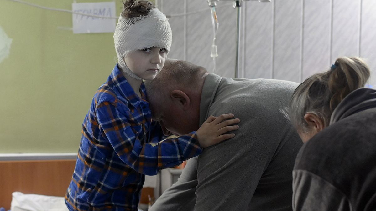 Guerra Rusia - Ucrania: muchos niños se ven afectados en su salud por el conflicto.