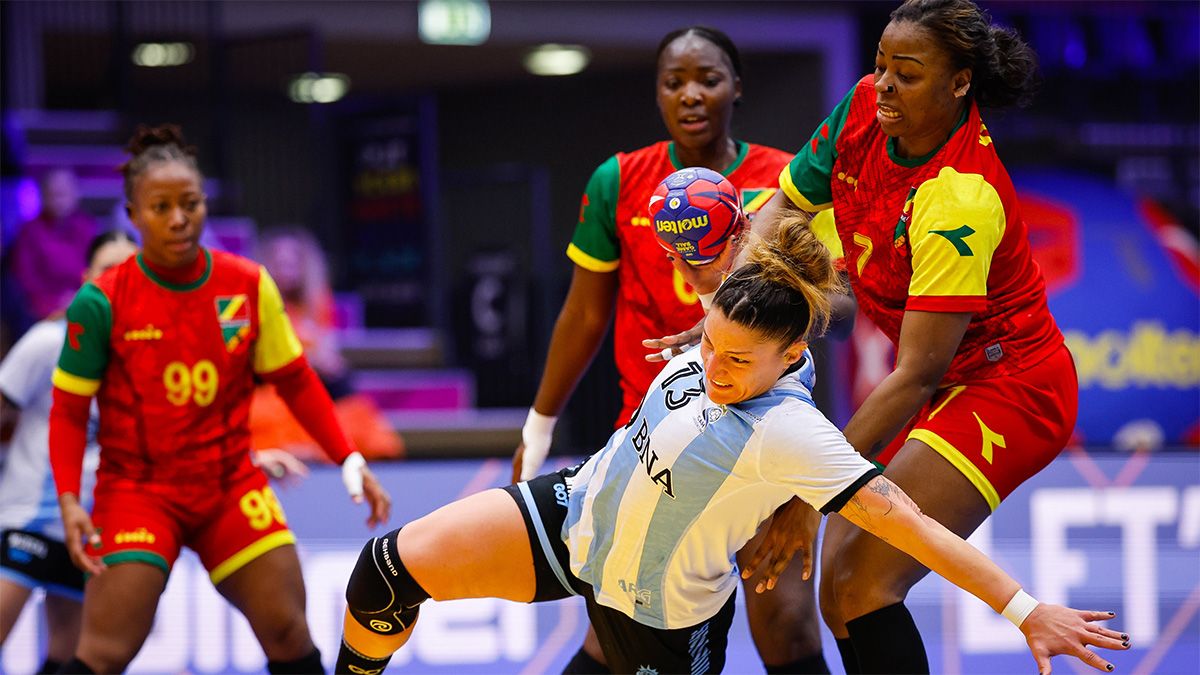 Mundial de Handball 2023: La Garra, con un gol de Ayelén García, venció a Congo y pasó de ronda