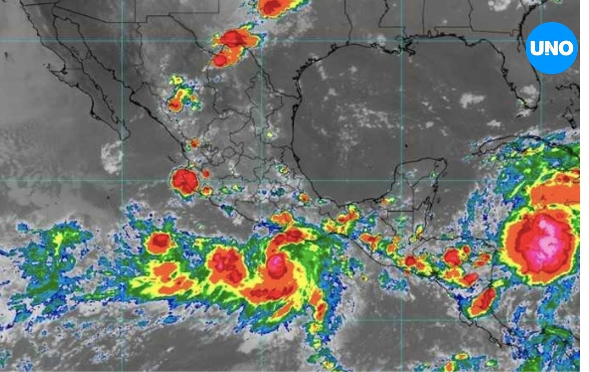 La formación de tormentas tropicales en México es un recordatorio de lo impredecible y destructivo que puede ser el clima. La formación de tormentas tropicales en México es un recordatorio de lo impredecible y destructivo que puede ser el clima.