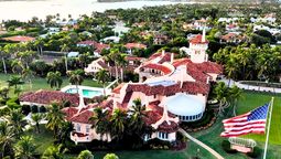 La residencia del presidente Donald Trump en Palm Beach.
