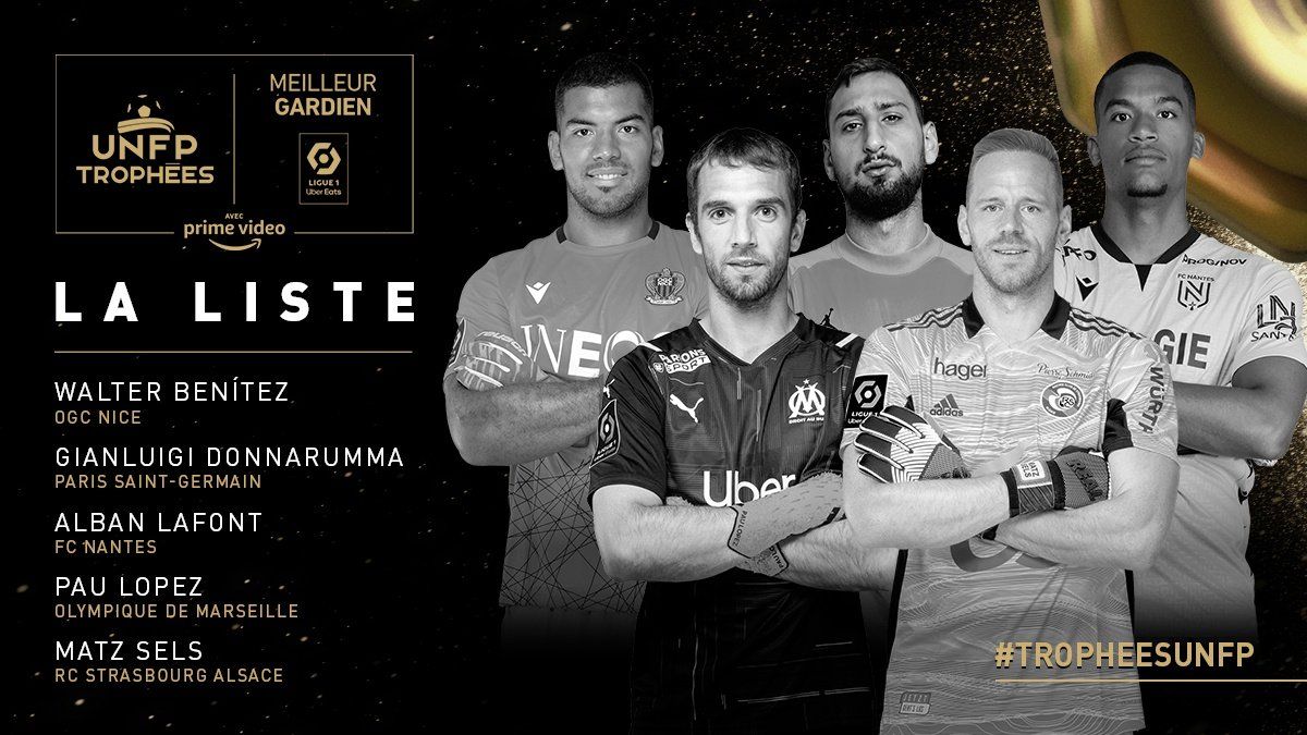 Walter Benítez es uno de los cinco mejores arqueros del fútbol francés