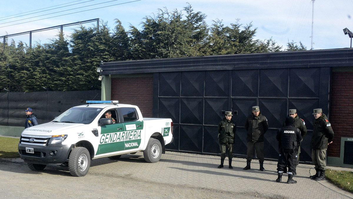 Son unos 480 los gendarmes asignados a la custodia de las propiedades de Lázaro Báez en Santa Cruz.