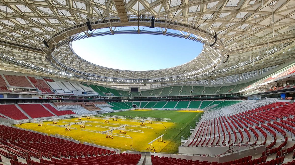 Este es el estadui donde se jugará el partido inaugural entre Senegal y Países Bajos.