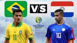 Brasil y Paraguay definirán el primer semifinalista de la Copa América