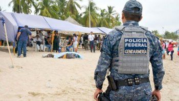 Asesinaron a 10 personas en ciudad mexicana de Acapulco, dos en plena playa turística