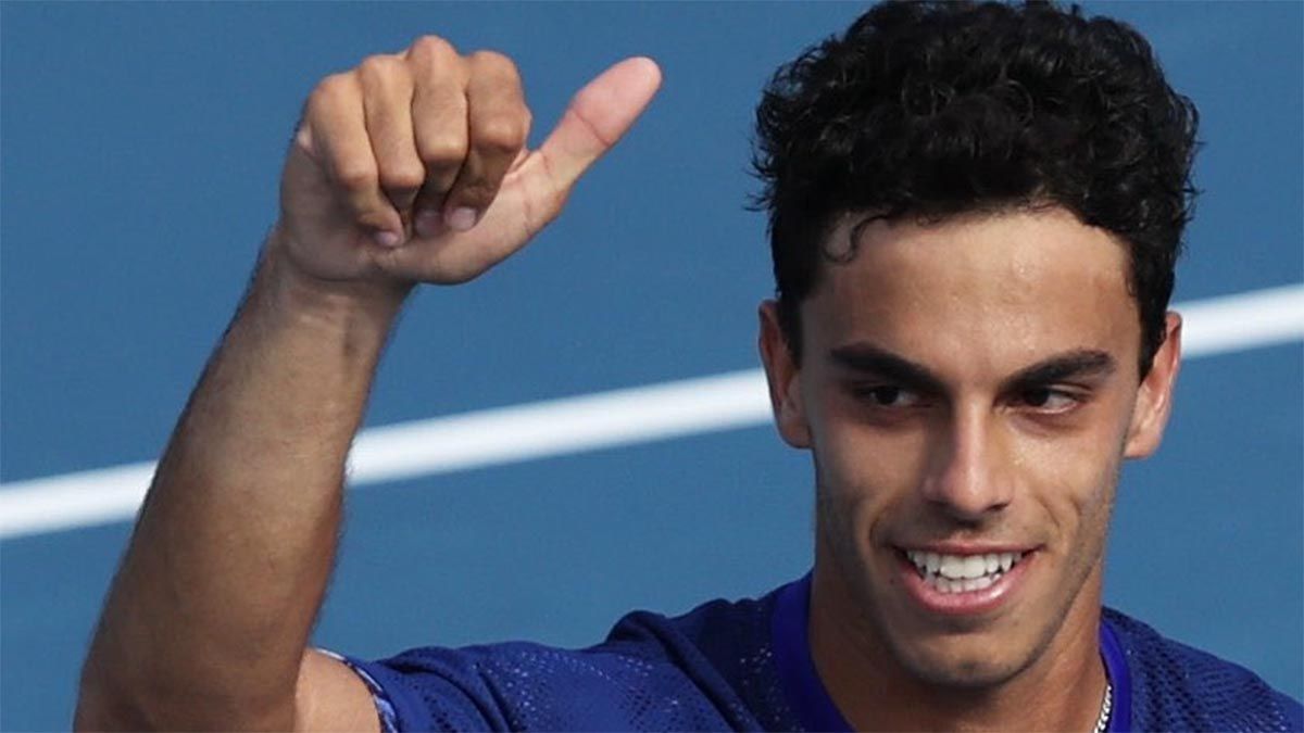Francisco Cerúndolo ganó en su debut en el US Open.