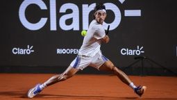 Tirante avanza en el Río Open 2026. Tirante avanza en el Río Open 2026.