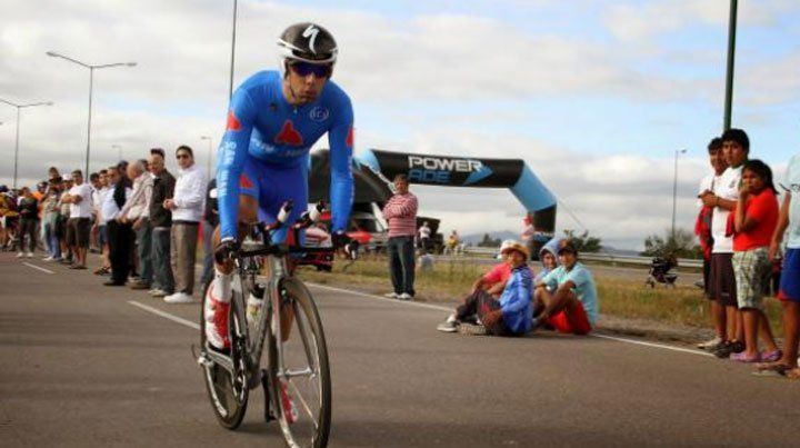 Laureano Rosas se colgó la medalla de oro en la contrarreloj