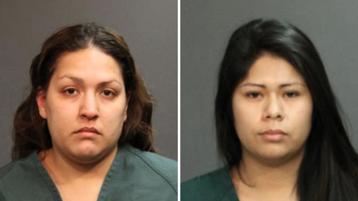 Las dos mujeres que fueron condenadas por el crimen. Las dos mujeres que fueron condenadas por el crimen.