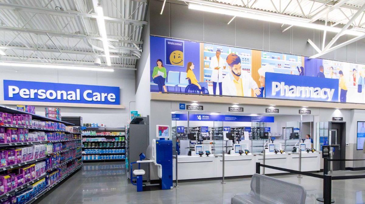 Walmart asegura que esta es una "tienda del futuro". Walmart asegura que esta es una "tienda del futuro".