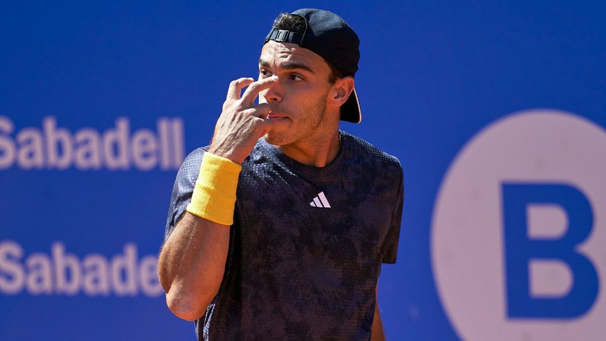Francisco Cerúndolo consiguió una gran victoria ante Casper Ruud en el ATP de Barcelona